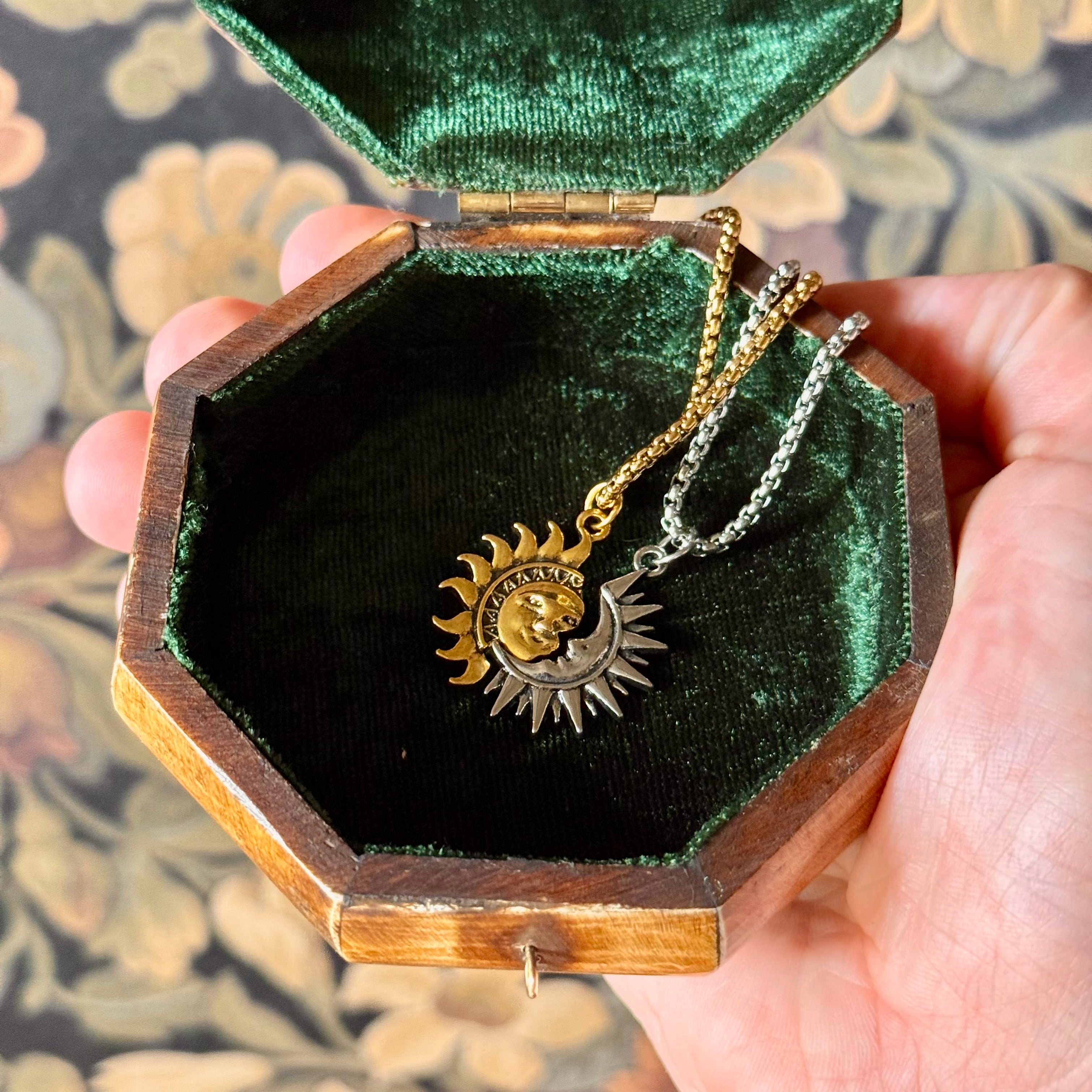 Bone & Velvet Jewelry Box