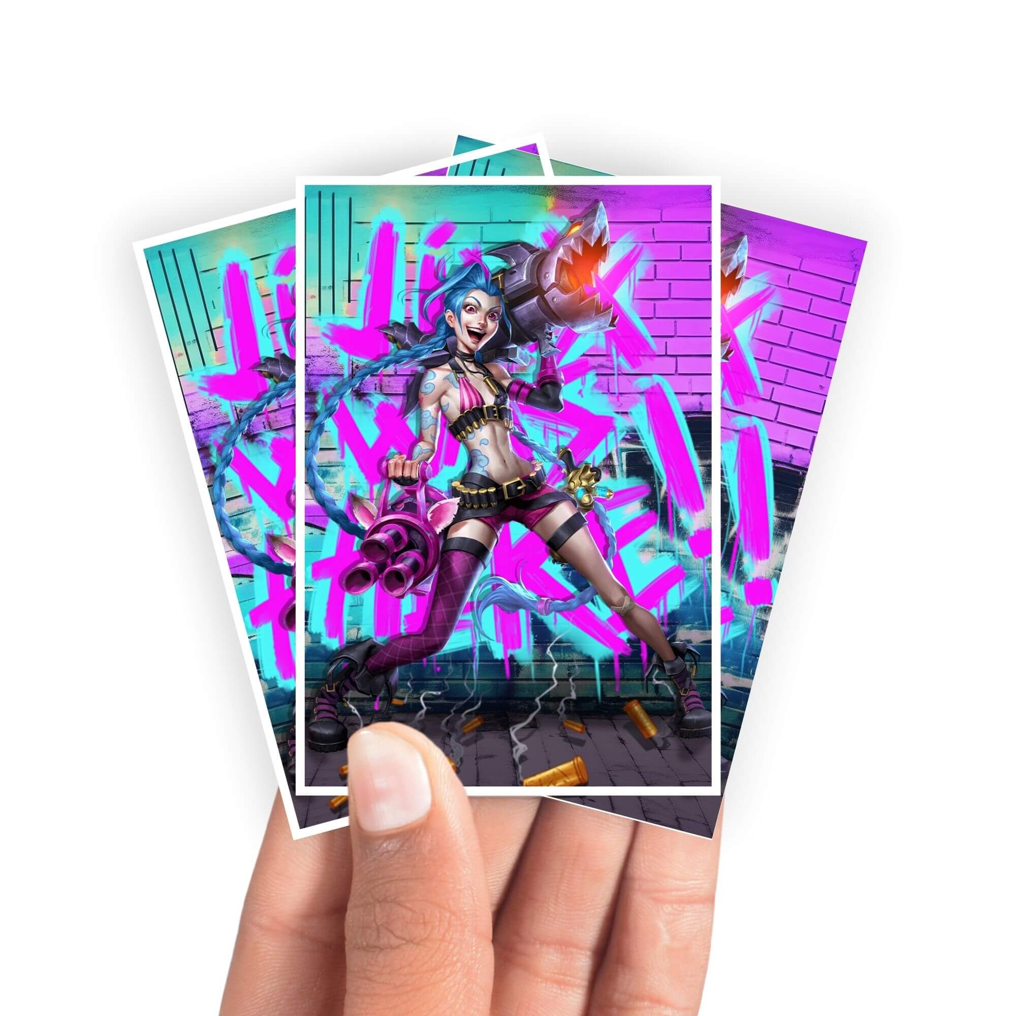 Jinx | Protège-cartes Arcane