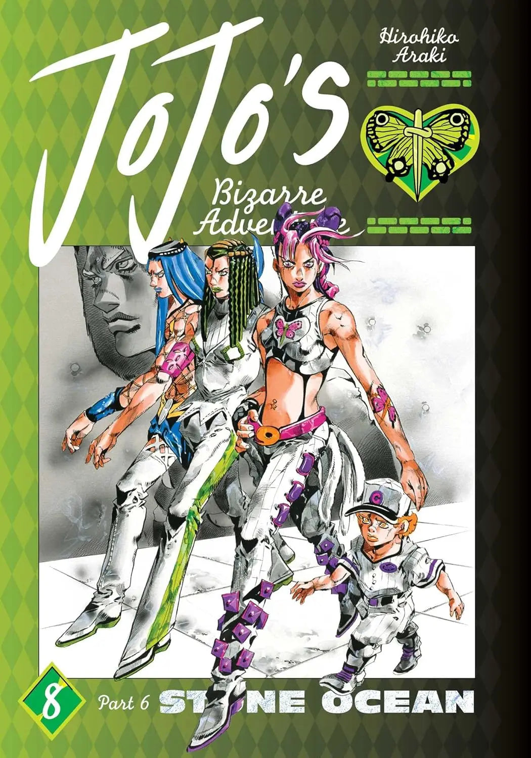 JoJo's Bizarre Adventure: Part 6--Stone Ocean, Complete Manga Set (Vols. 1-9)