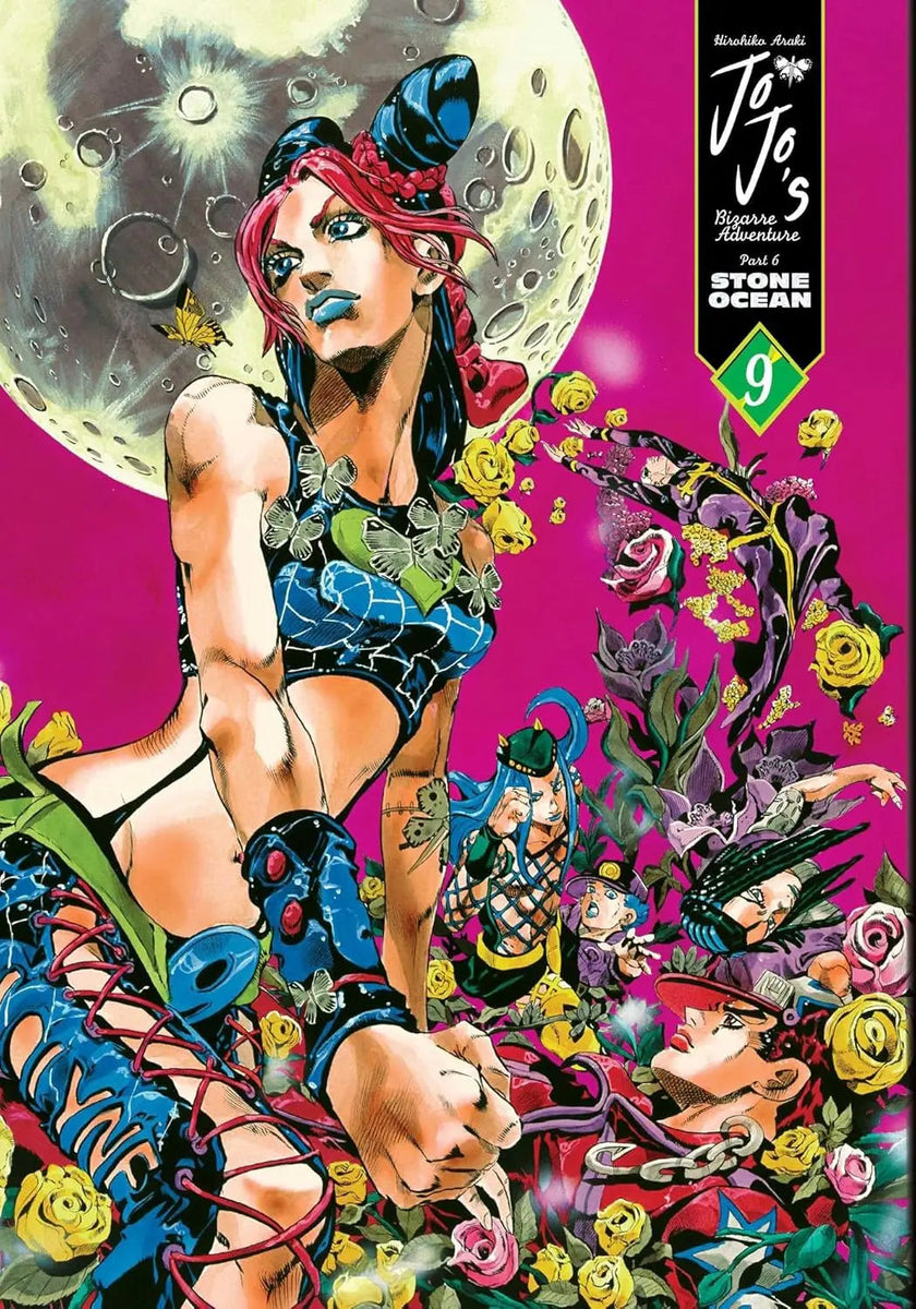 JoJo's Bizarre Adventure: Part 6--Stone Ocean, Complete Manga Set (Vols. 1-9)