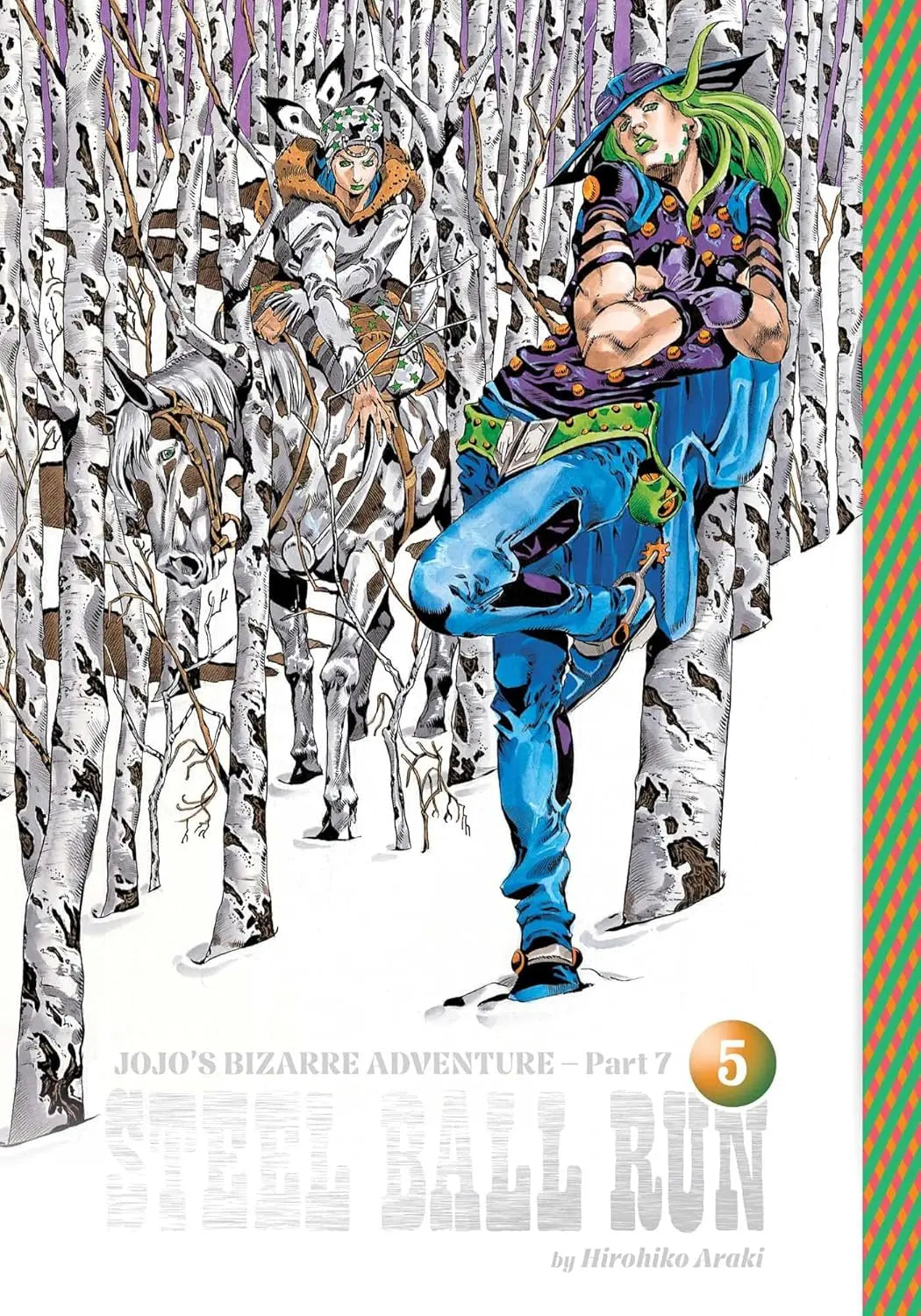 JoJo's Bizarre Adventure: Part 7--Steel Ball Run, Manga Set (Vols. 1-8)