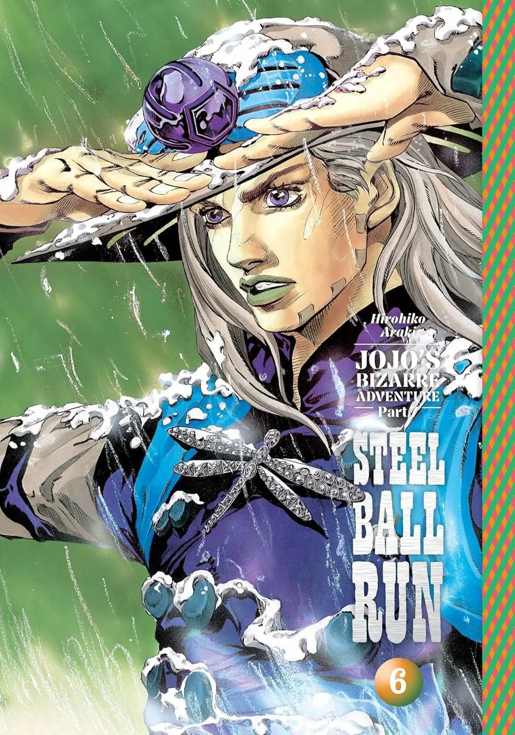 JoJo's Bizarre Adventure: Part 7--Steel Ball Run, Manga Set (Vols. 1-8)