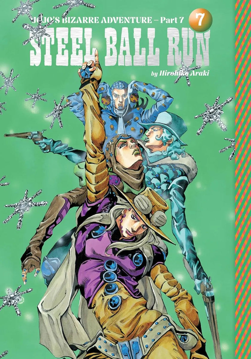 JoJo's Bizarre Adventure: Part 7--Steel Ball Run, Manga Set (Vols. 1-8)