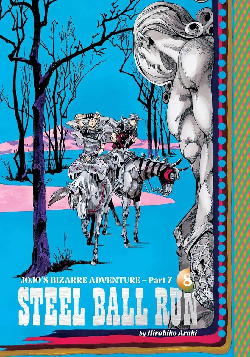 JoJo's Bizarre Adventure: Part 7--Steel Ball Run, Manga Set (Vols. 1-8)