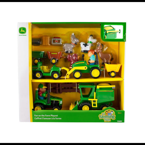 John Deere - JOHN DEERE - FUN on the FARM PLAYSET