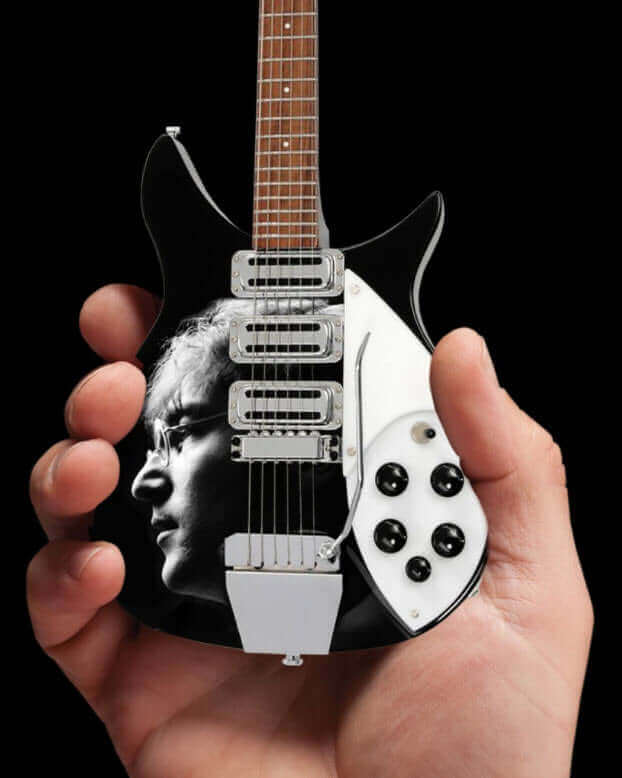 Fab Four Licensed - John Lennon Tribute Mini Guitar - Radio Days