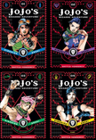 JoJo's Bizarre Adventure: Part 2--Battle Tendency, Complete Manga Set (Vols. 1-4)