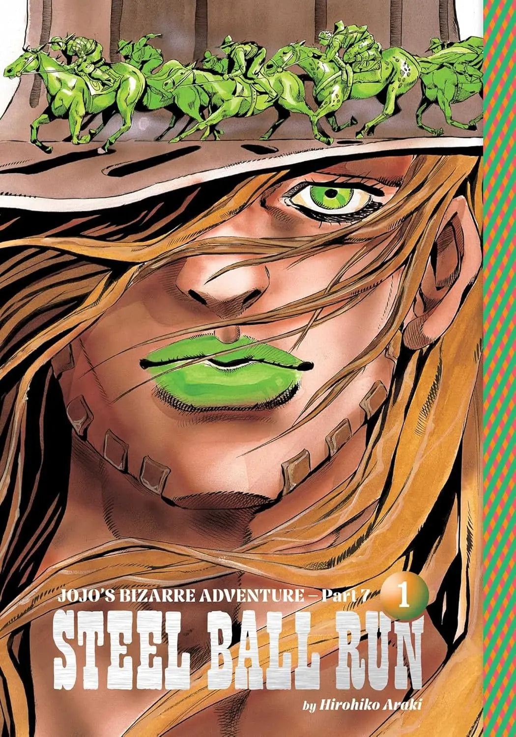 JoJo's Bizarre Adventure: Part 7--Steel Ball Run, Manga Set (Vols. 1-8)