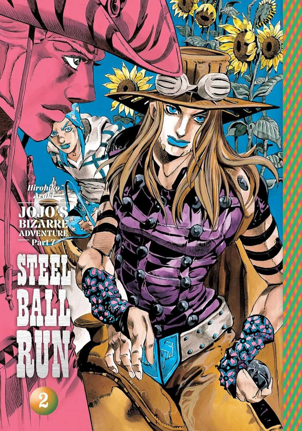 JoJo's Bizarre Adventure: Part 7--Steel Ball Run, Manga Set (Vols. 1-8)