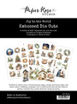Joy to the World Embossed Die Cuts 35524