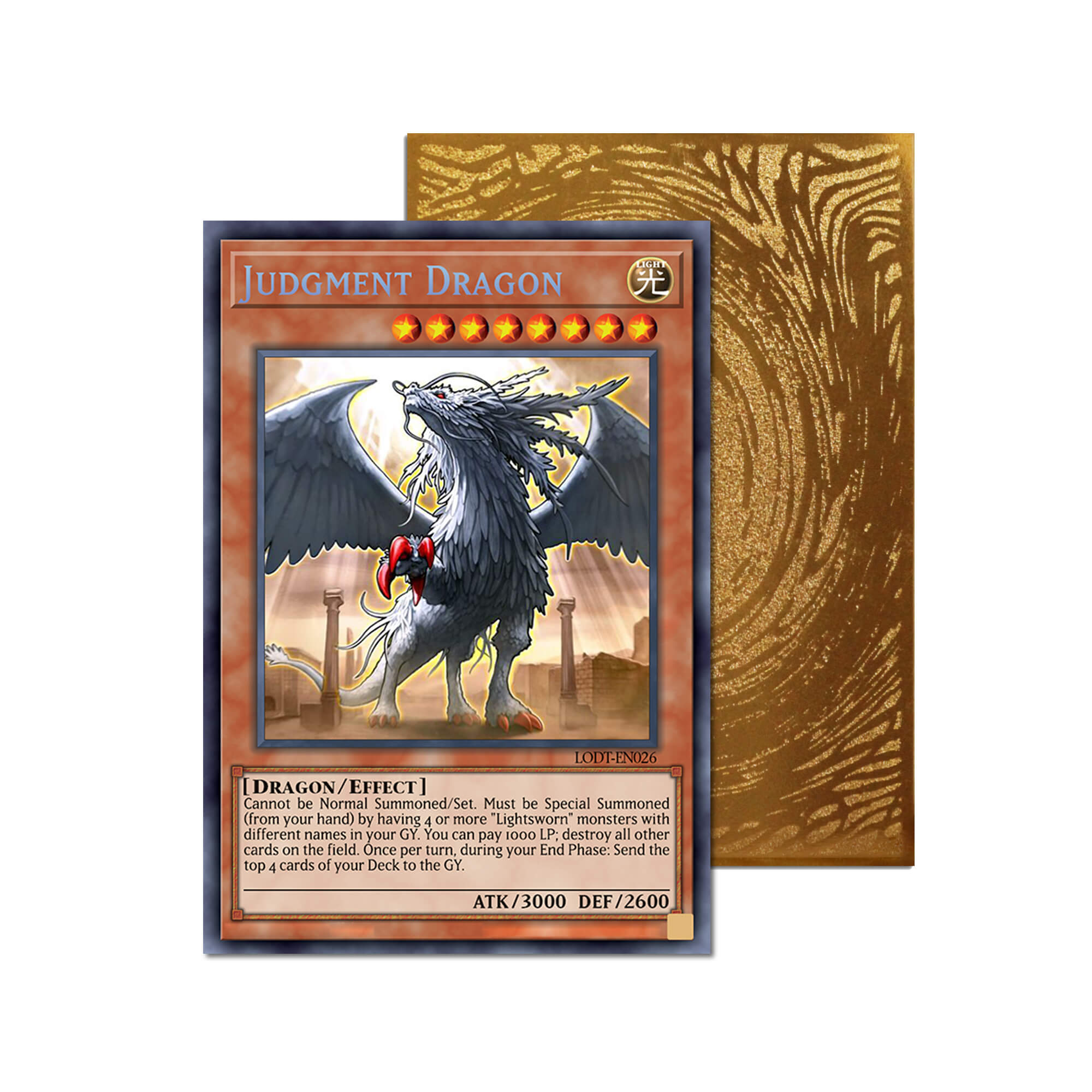 Carte Orica Métal Dragon du Jugement