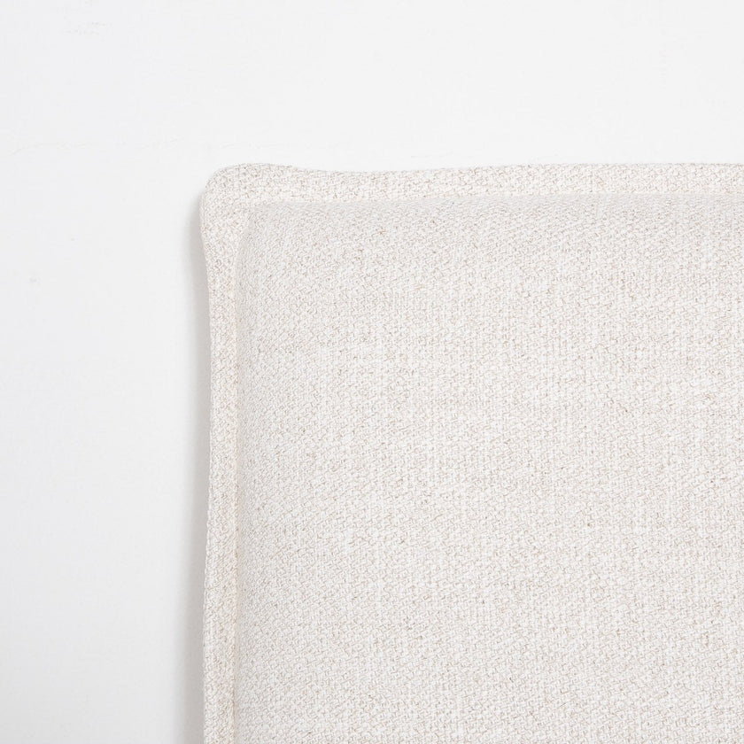 Watkins Platform Tall Headboard Upholstered Storage Bed - Cream