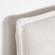Watkins Platform Tall Headboard Upholstered Storage Bed - Cream