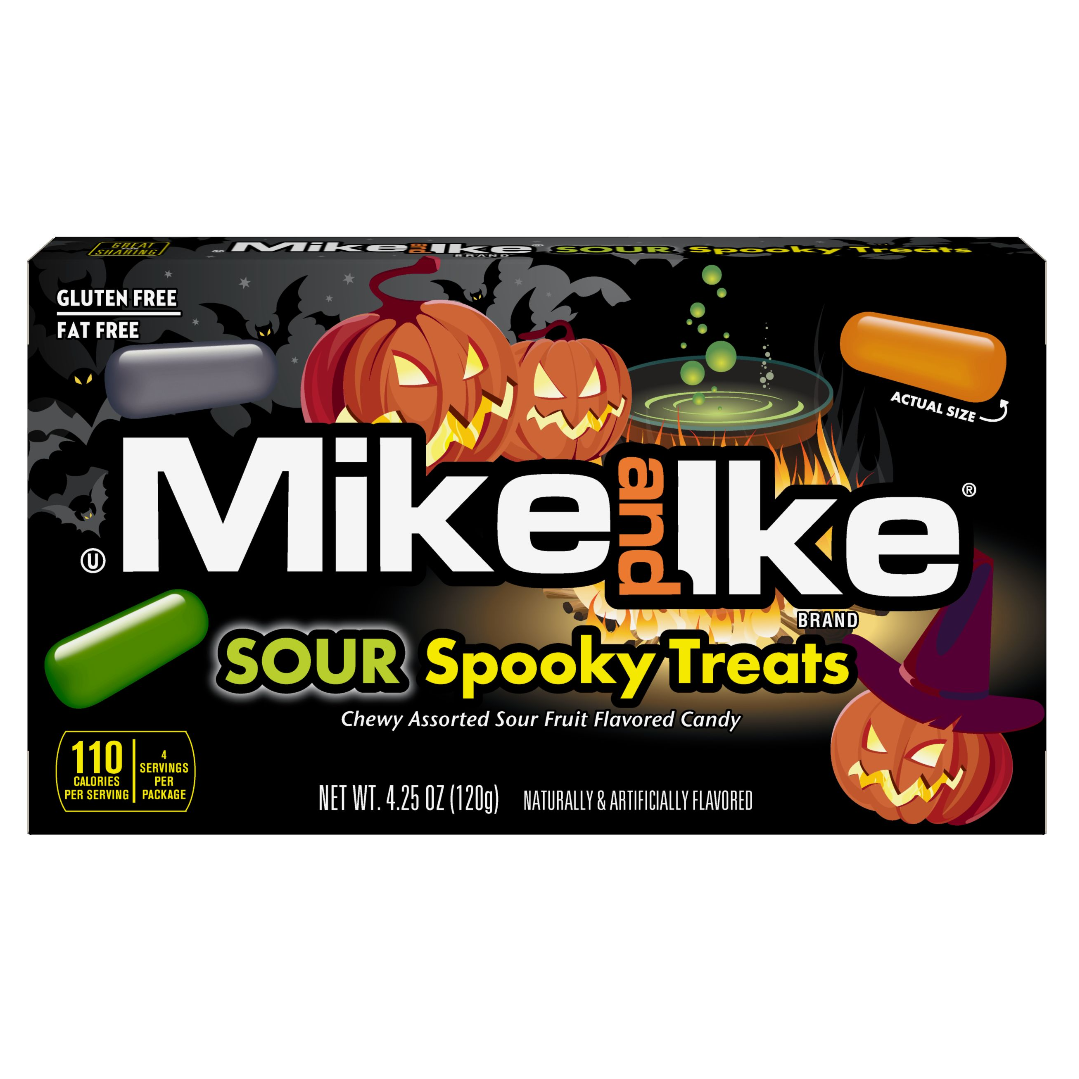 Mike and Ike Sour Spooky Treats Candy