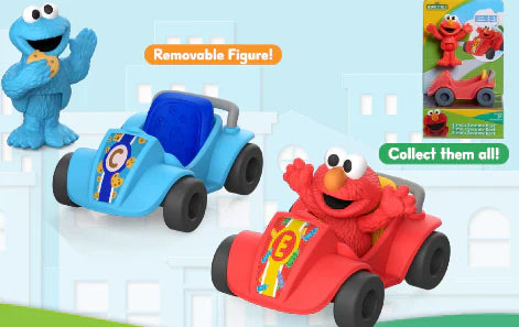 Just Play - SESAME STREET - FIGURE AND VEHICLE ASST