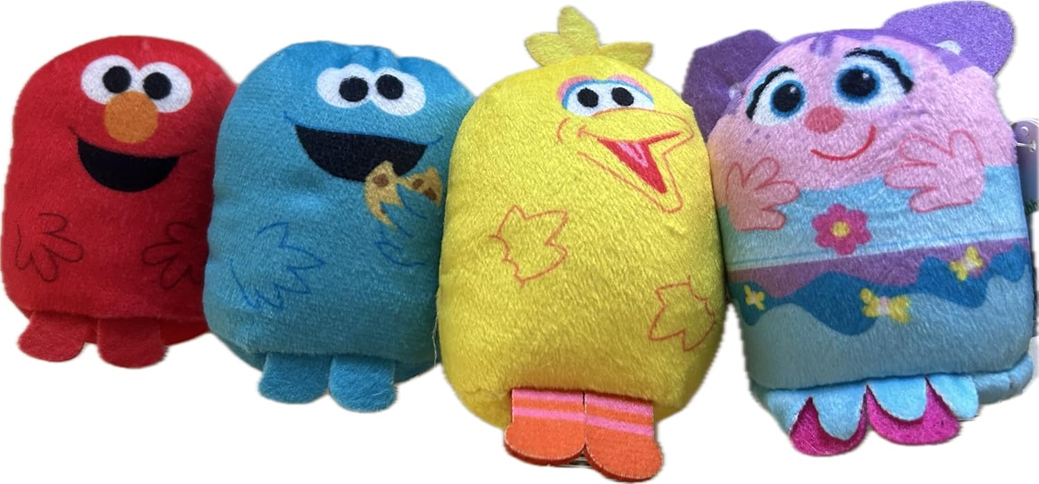 Just Play - Sesame St. Mini 3 Inch Soft Plushie Pals