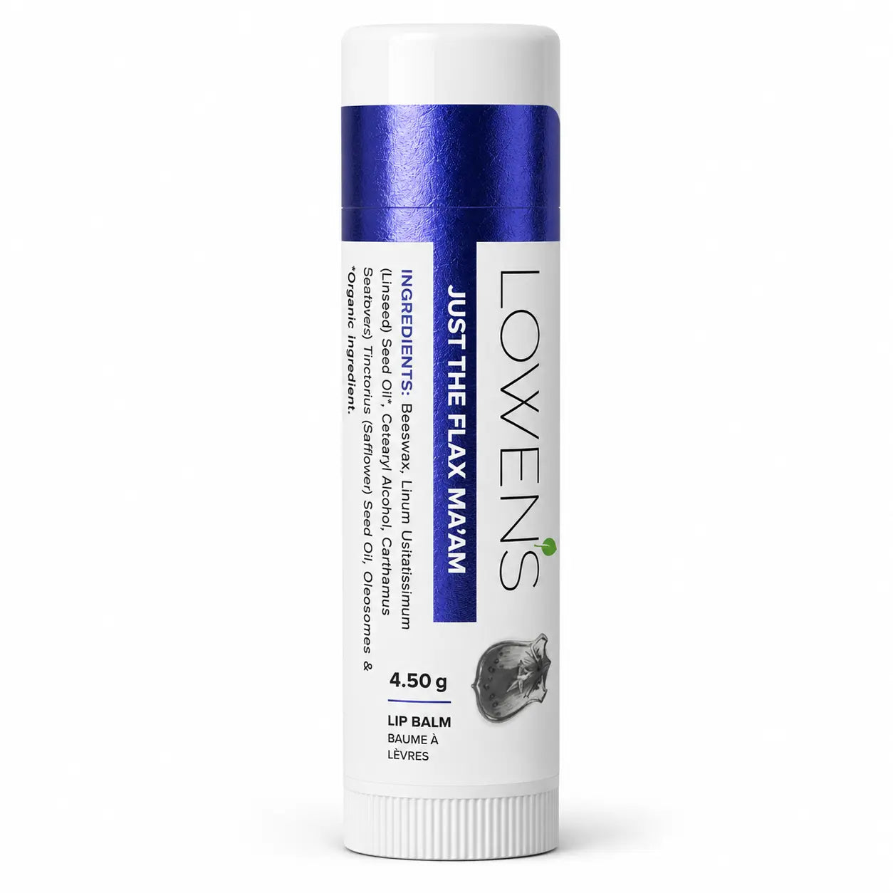 Just the Flax Ma’am! Lip Balm
