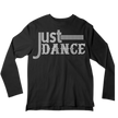 Just Dance Rhinestone Shirt – Dance Lover Sparkle Bling Tee | Blingdazzel