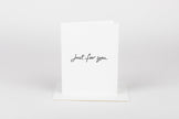 Just for You