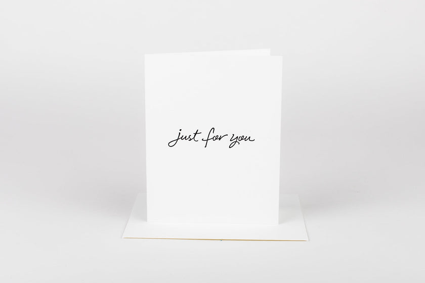 Just for You