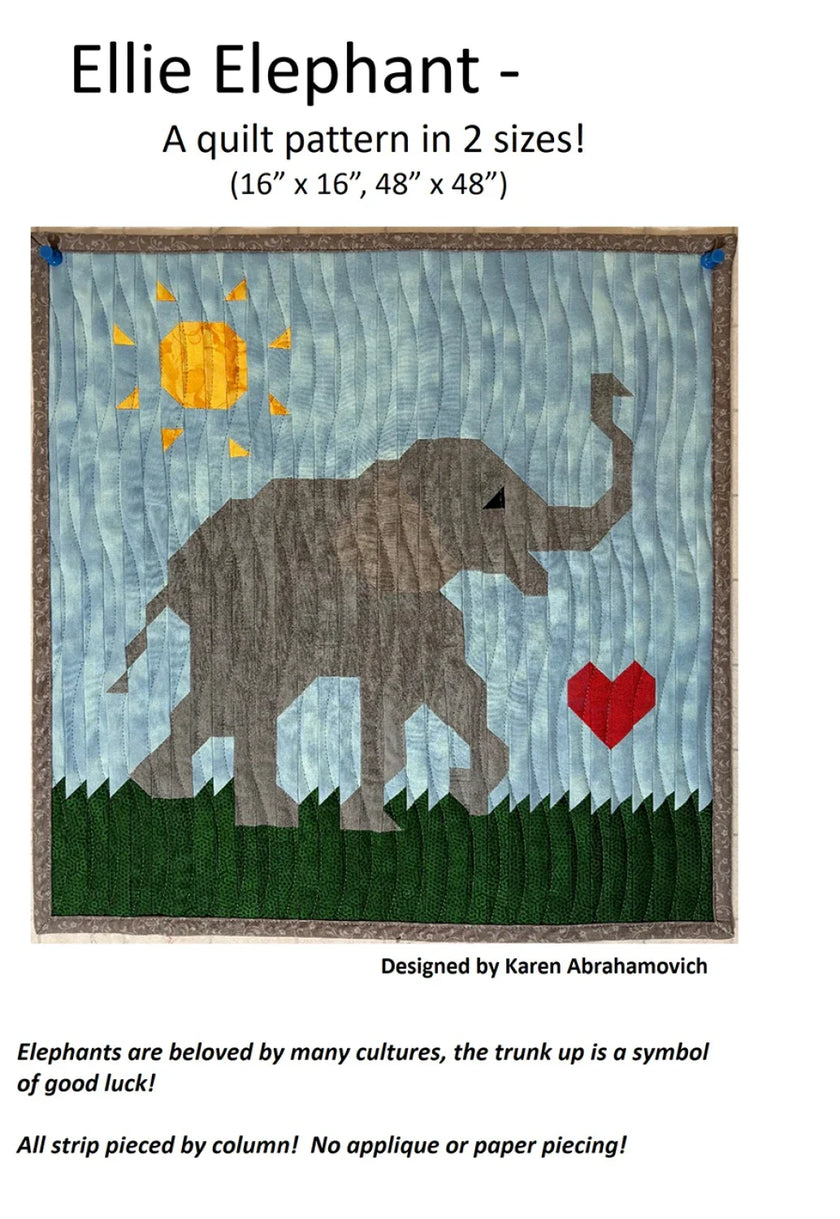 Ellie Ellephant Quilt Pattern
