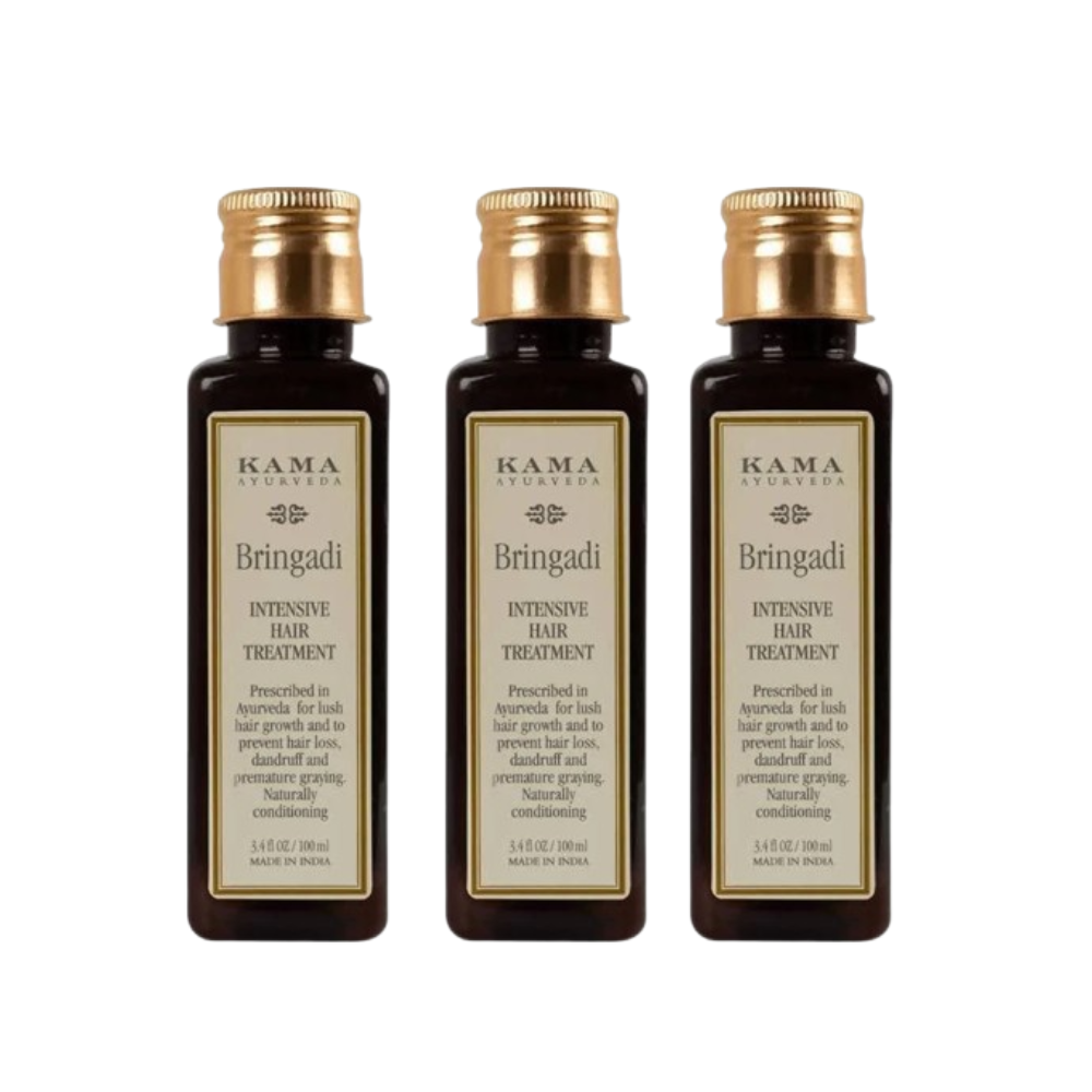 Huile de soin capillaire intensive Bringadi de Kama Ayurveda