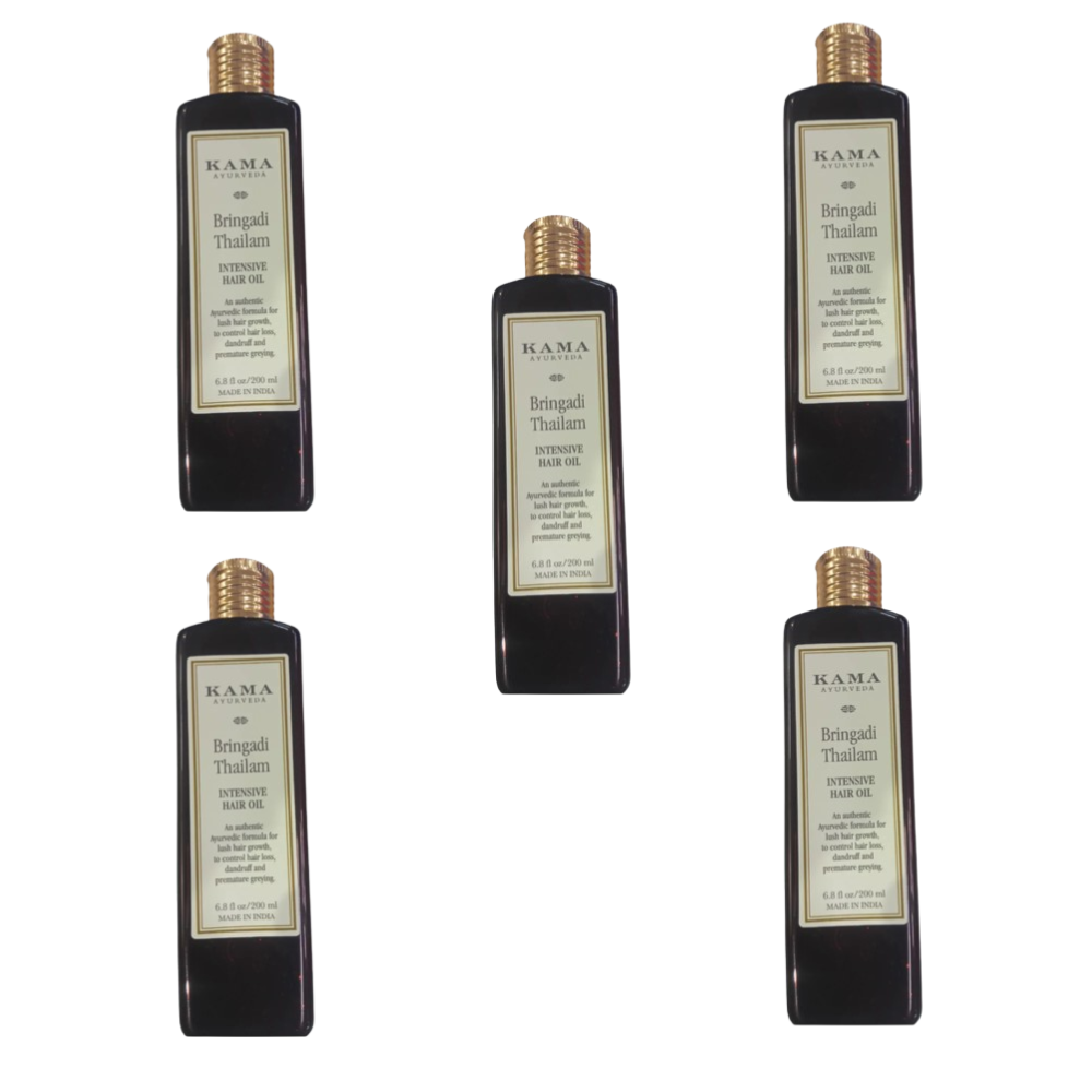 Huile de soin capillaire intensive Bringadi de Kama Ayurveda