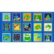 Benartex - Toadally Cool - Glow in the Dark Panel