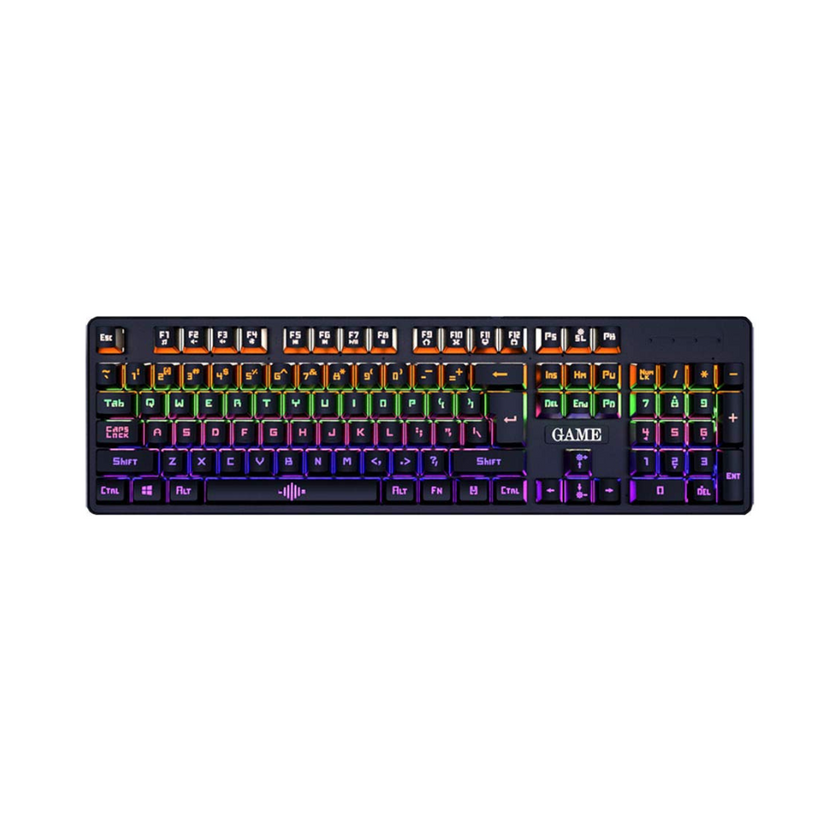 Clavier Mécanique Gaming Backlit avec Éclairage RGB