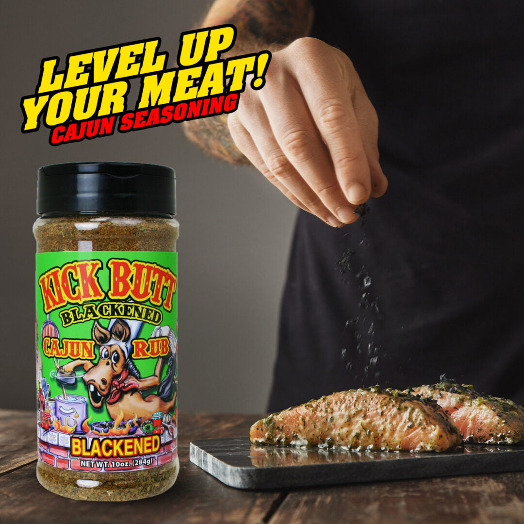 Kick Butt Blackened Cajun Rub - 7oz