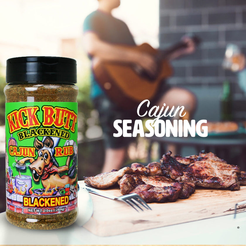 Kick Butt Blackened Cajun Rub - 7oz