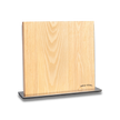 Ginza Steel Magnetic Wood Block – Ash Wood with Metal Base