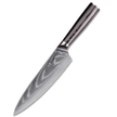 LUCIA 20 | Chef Knife 8Cr18Mov Steel Core / Pakka wood handle