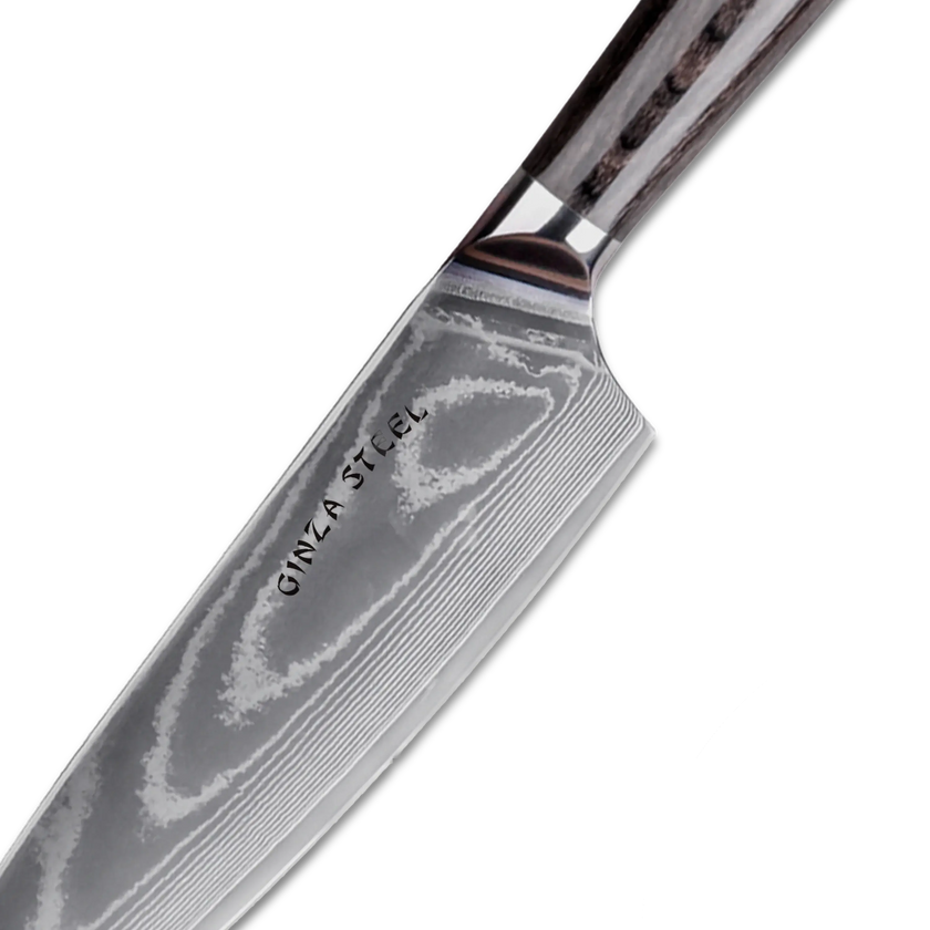 LUCIA 20 | Chef Knife Steel Core / Pakka wood handle