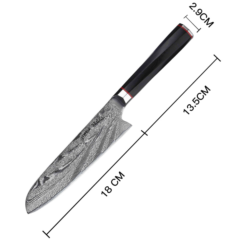 KATANA 18 | Japanese Style Santoku Knife 7