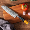 Kaze Katana – 7-Inch Santoku Knife, Damascus VG10 Steel, 67 Layers