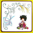 KC Embroidery Pattern - Side Swirls