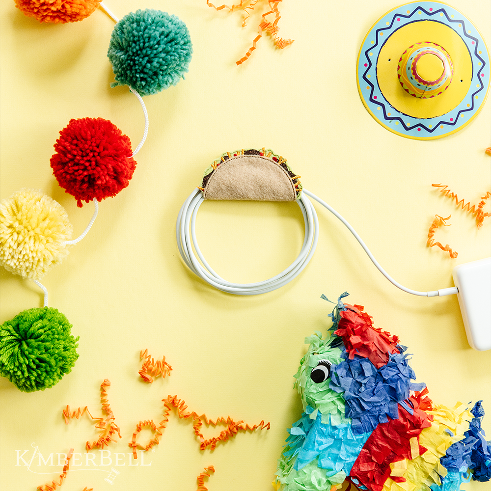 Kimberbell Digital Dealer Exclusives 2023: Taco Cord Organizer - Bonus Design