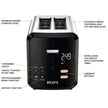 KRUPS KH320D50 My Memory 2 Slice Digital Stainless Steel Toaster