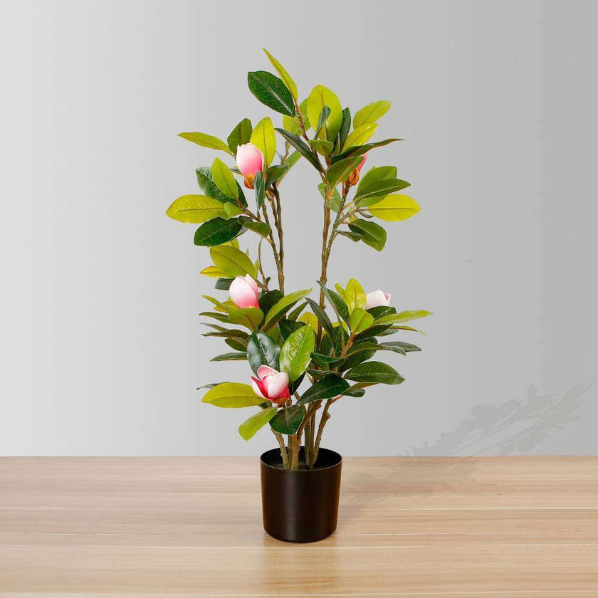 Kira Artificial Magnolia Tree Potted Plant 28
