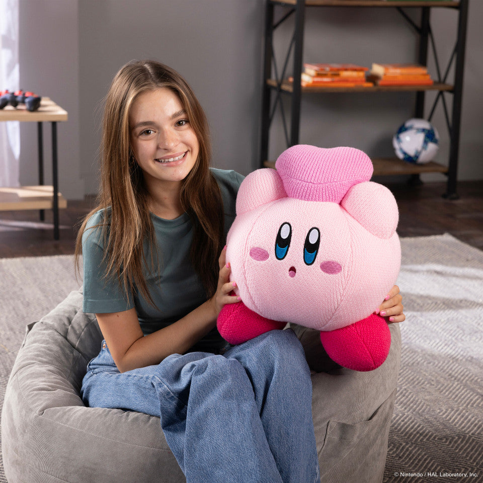 KIRBY - NUIGURU-KNIT - FRIEND HEART - MEGA PLUSH