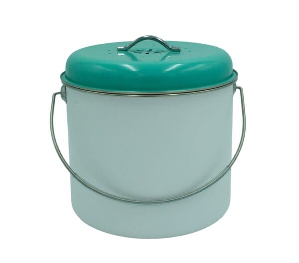KITCHEN BASICS - Compost Bin 5.5L/5.8Q Blue