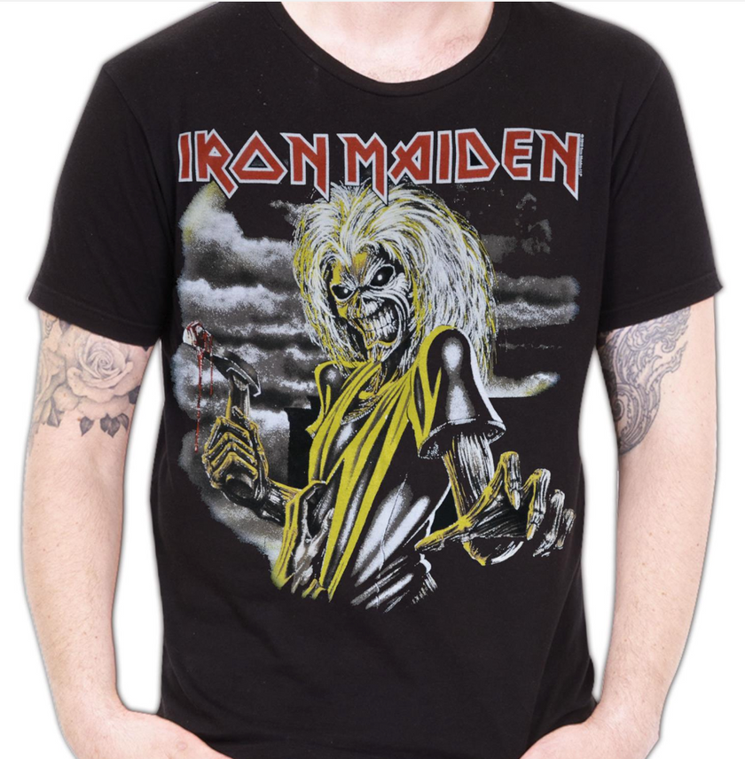 Iron Maiden Killers Black T-Shirt