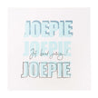 KJ Clear stamp Sentiments Joepie Essentials 105x148x3mm nr.187