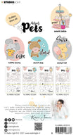 KJ Stamp & Cutting Die Complete Pets Cat Missees By Karin Joan 105x148mm nr.10