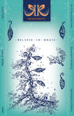 Katkin Krafts Cocoon 6 in x 8 in Clear Stamp Set