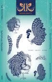 Katkin Krafts The Roosters 6 in x 8 in Clear Stamp Set