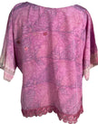 PRC6685 Avatar Pure Silk Side Slit Top