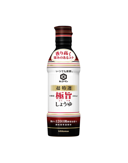 Kikkoman Extra Fancy Prime Umami Soy Sauce (450ML)