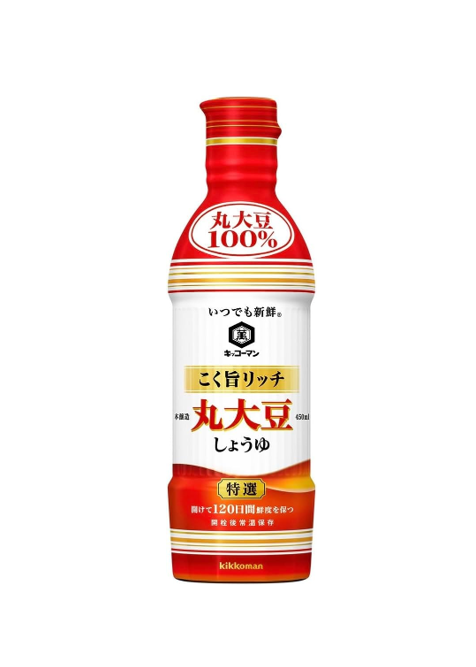 Kikkoman Extra Fancy Umami Rich Whole Soybean Soy Sauce (620ML) [Best Before Date: 2026.11]